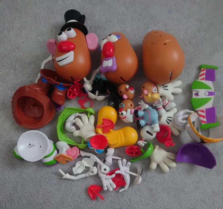 Mr. Potato Head Parts Lot