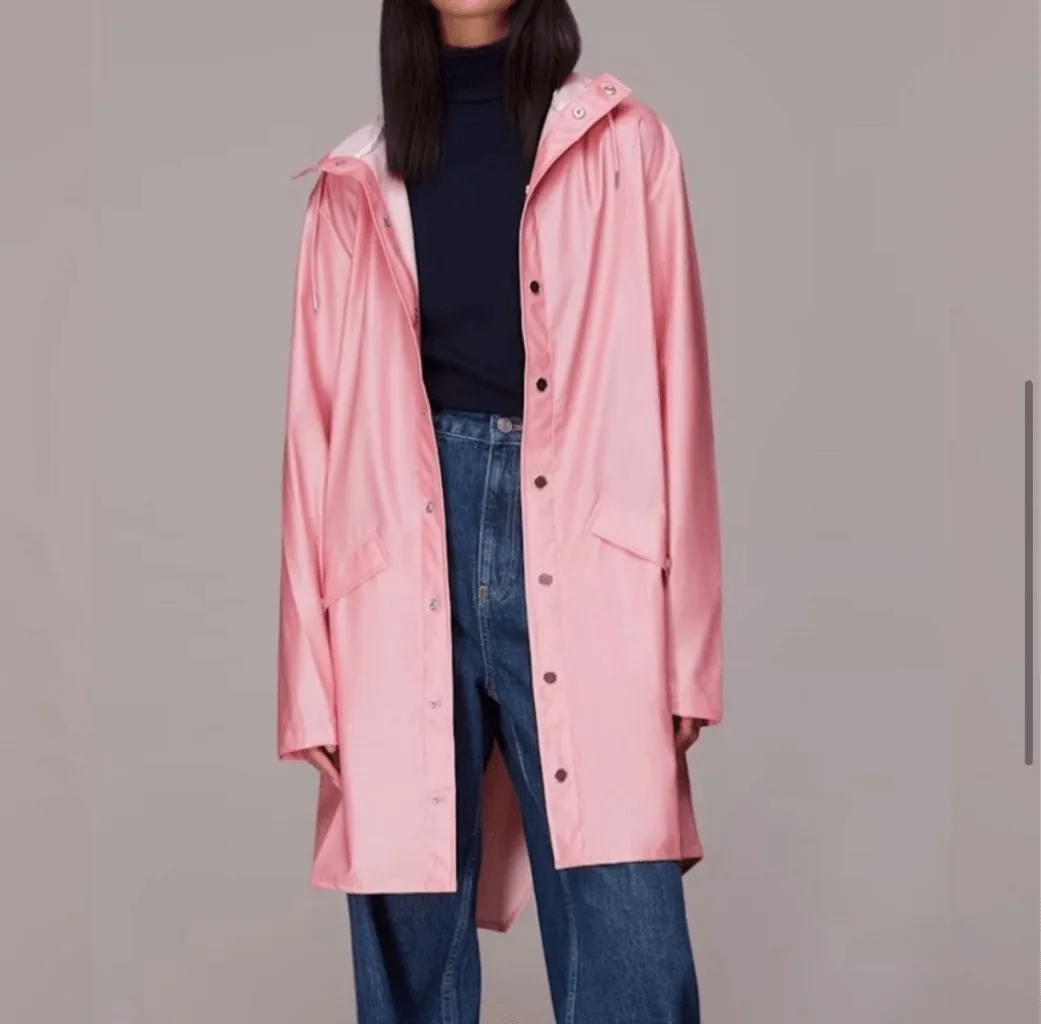 Pink Rains Unisex Long Jacket