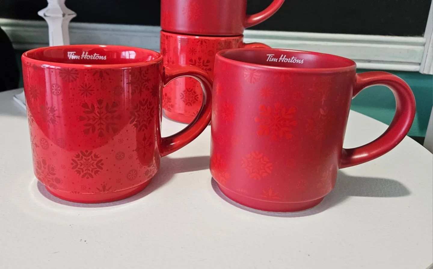 Tim hortons snowflake stacking mugs image indicator(2)