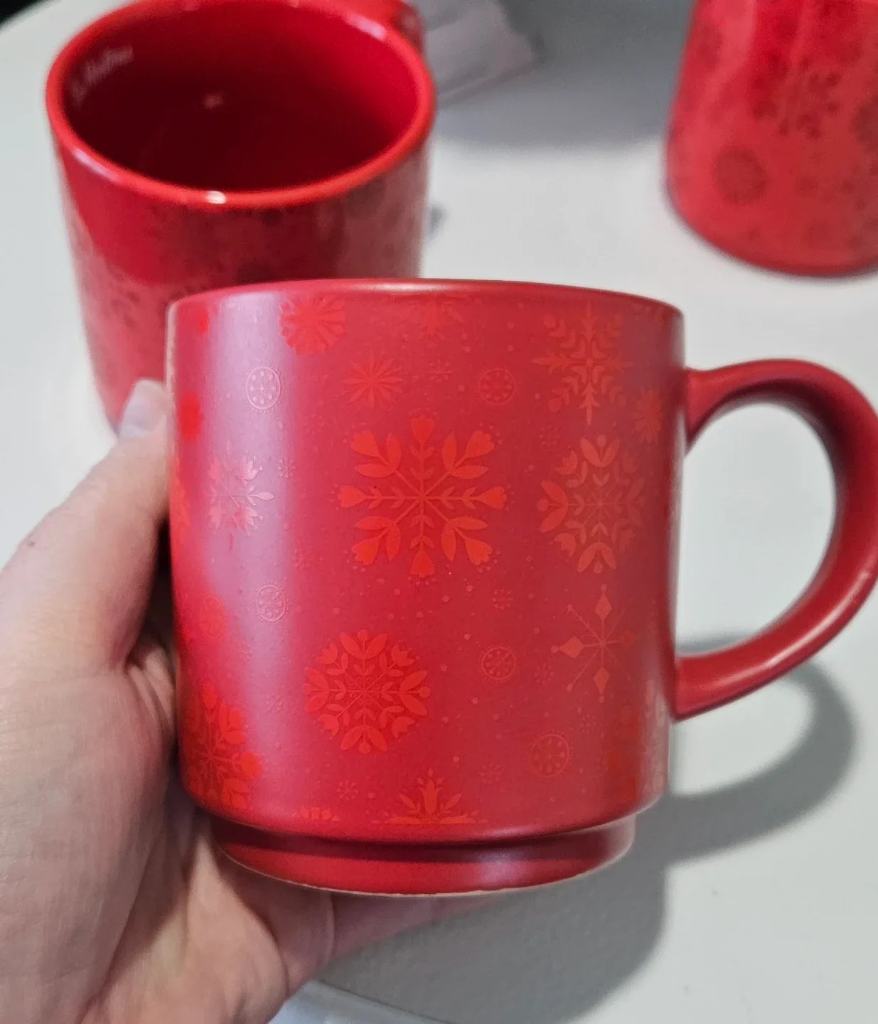 Tim hortons snowflake stacking mugs image indicator(4)