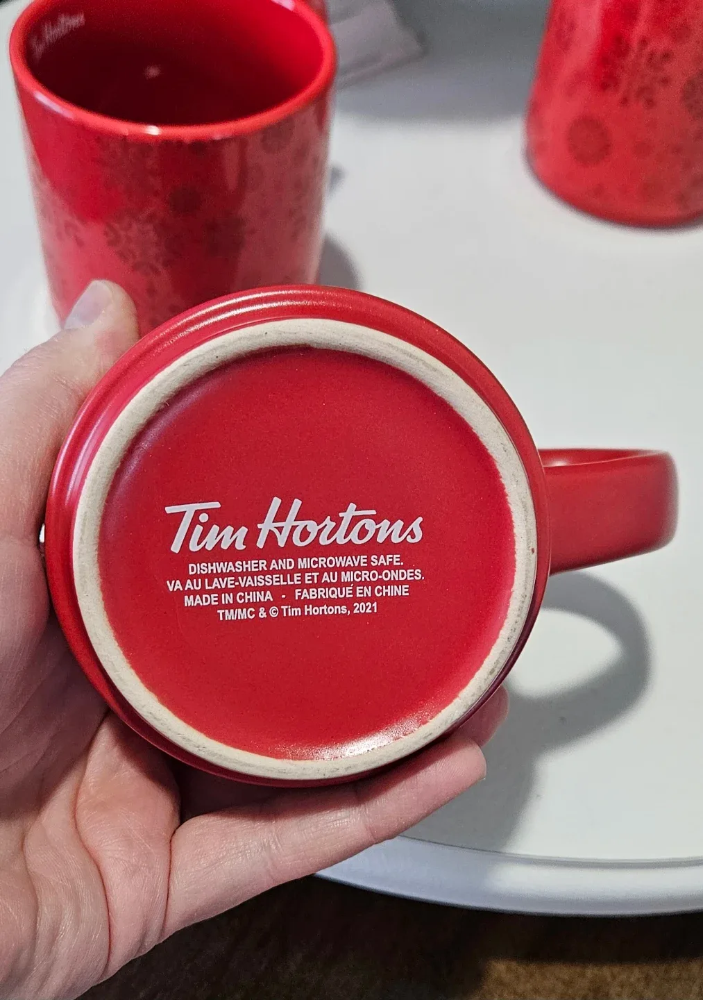 Tim hortons snowflake stacking mugs image indicator(5)