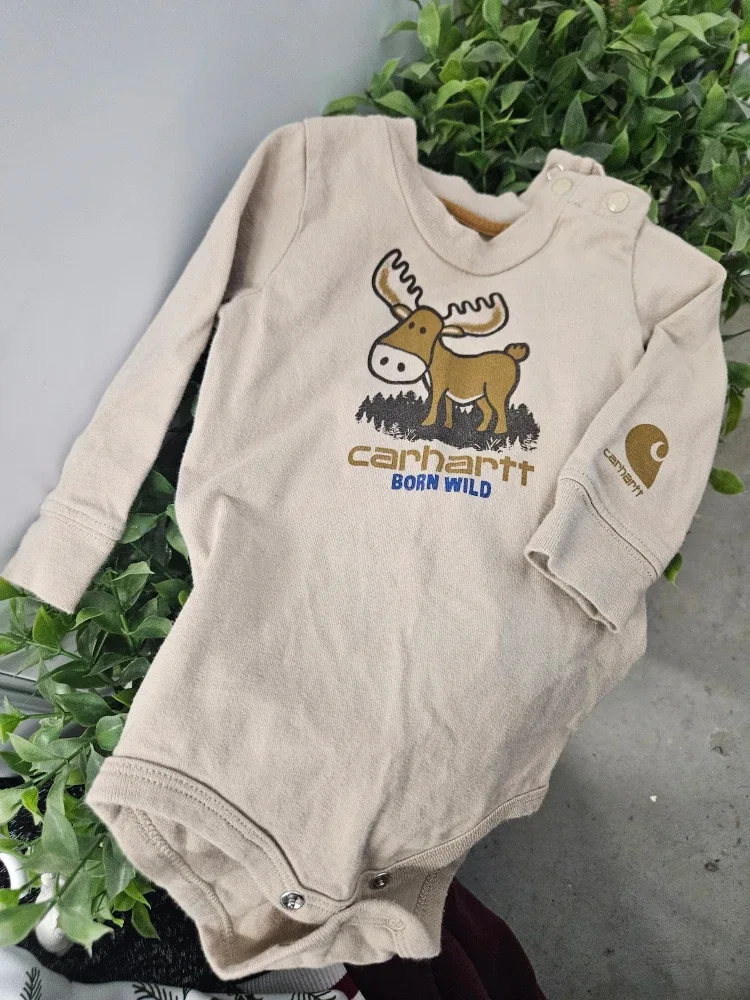 Carhartt Born Wild 9M Baby Onesie thumbnail
