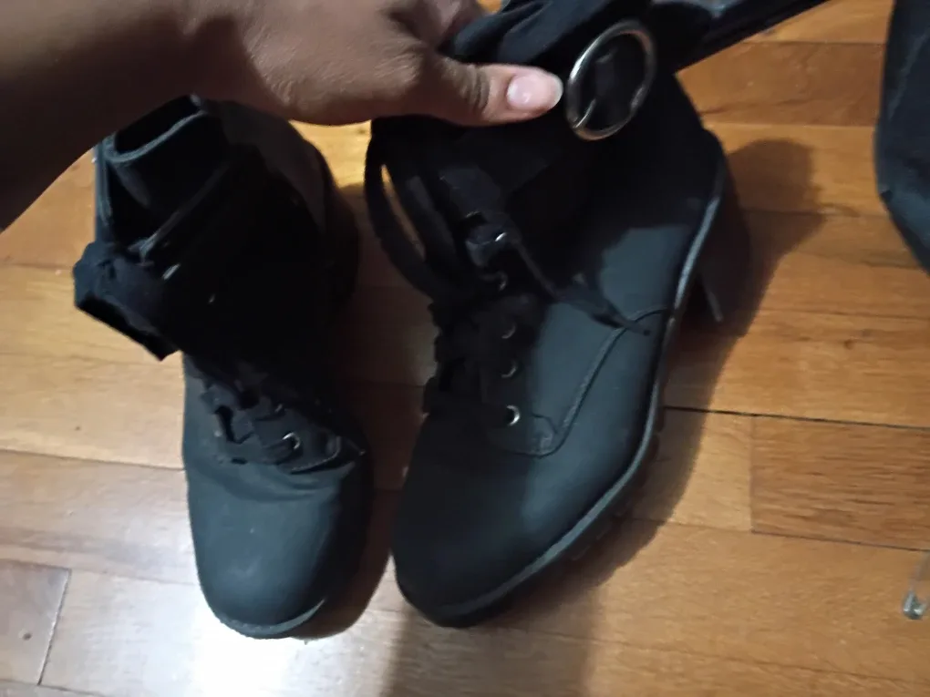 Black Primark Boots 7-7.5 image indicator(3)