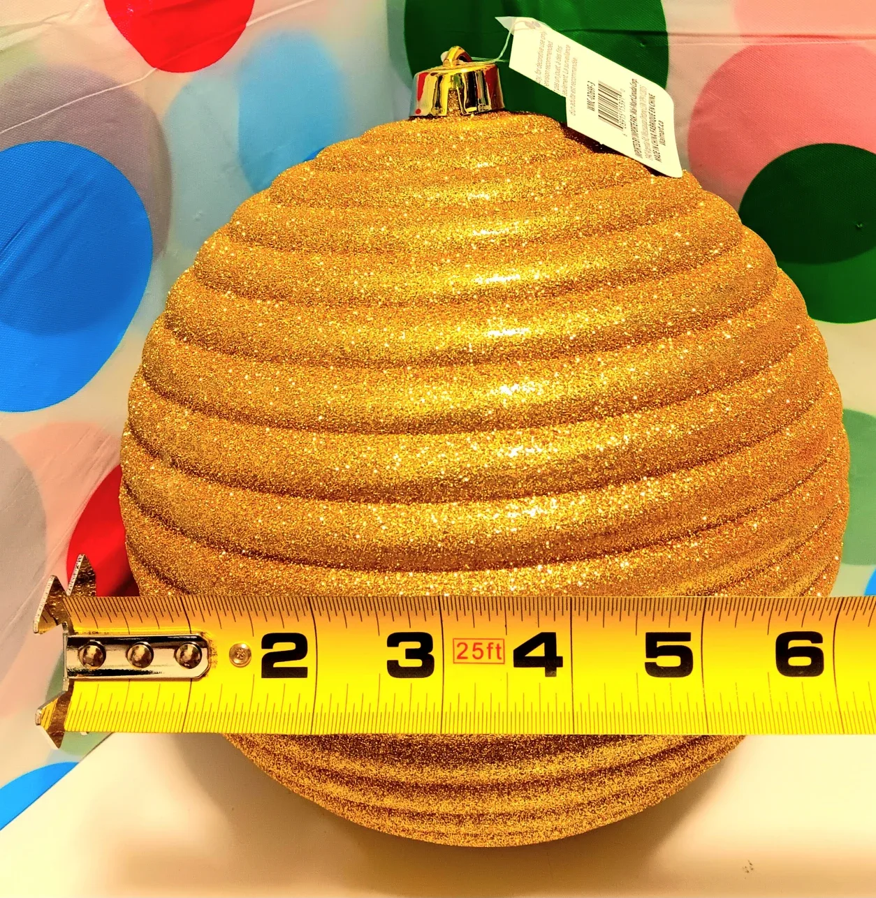 🎄Large Gold Glitter Christmas Ornament🎄 image indicator(3)