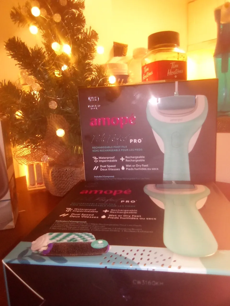 Amopé Pedi Perfect Pro Rechargeable Foot File