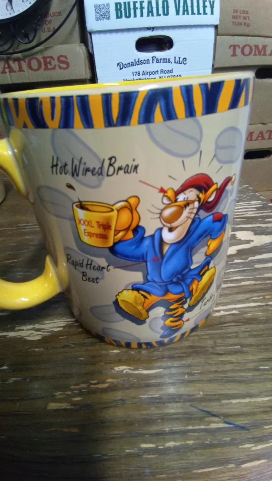 Disney Tigger "Hot Wired Brain" Coffee Mug image indicator(3)