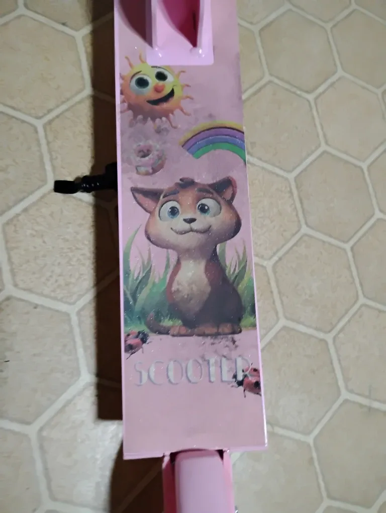 Pink Kids Scooter image indicator(3)