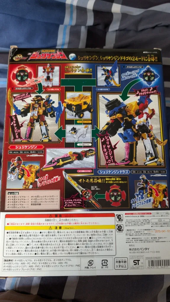 Shuriken Sentai Ninninger DX Shurikenjin Toy image indicator(2)