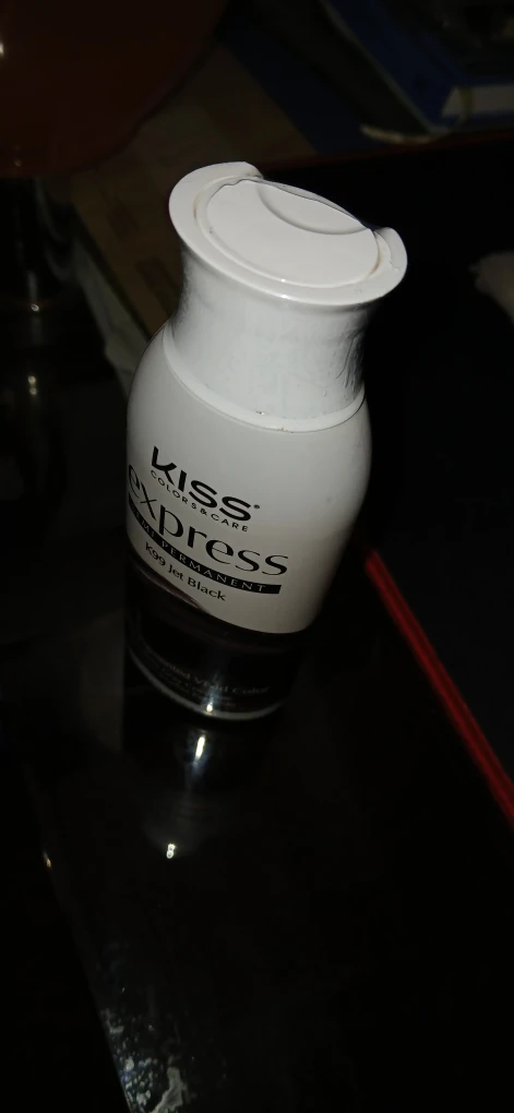 Kiss Express Semi-Permanent Hair Color - Jet Black - photo 2