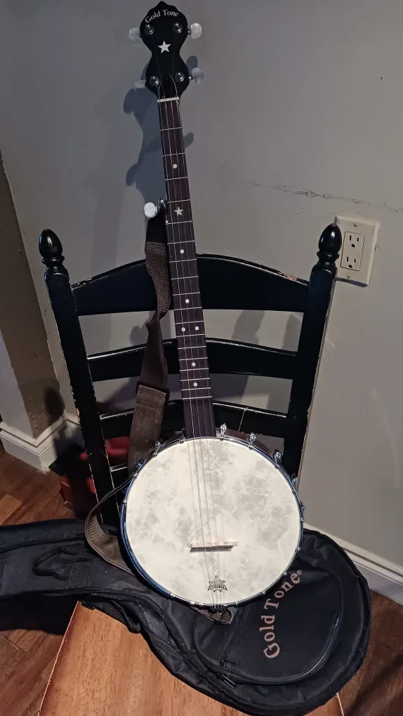 Gold Tone Banjo with Case