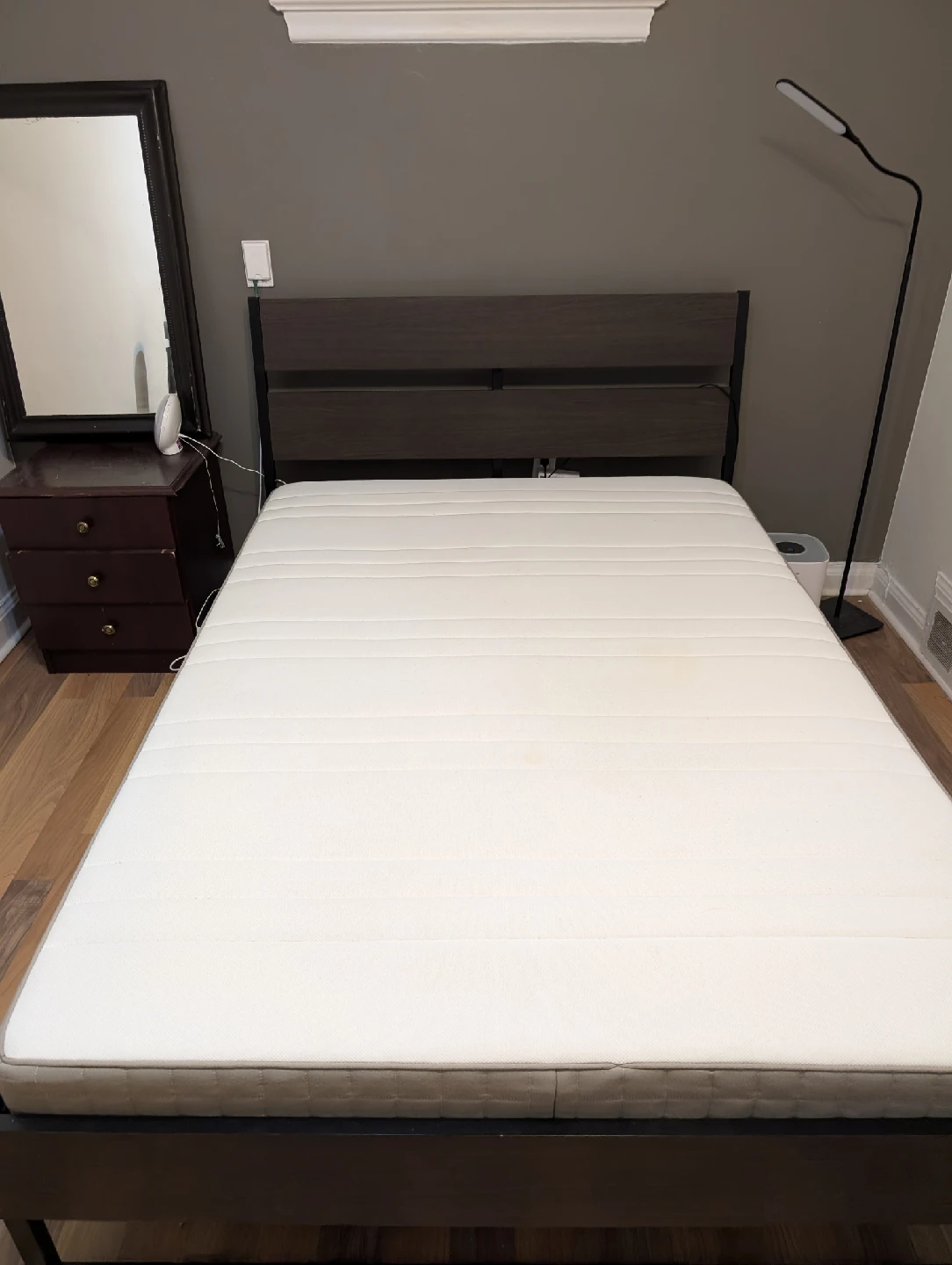 Selling Full size Ikea Mattress and Bed frame - photo 3