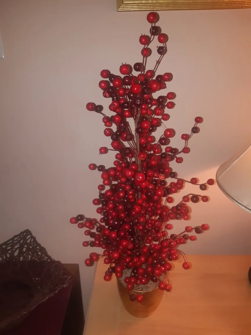 Red Berry Artificial Plant