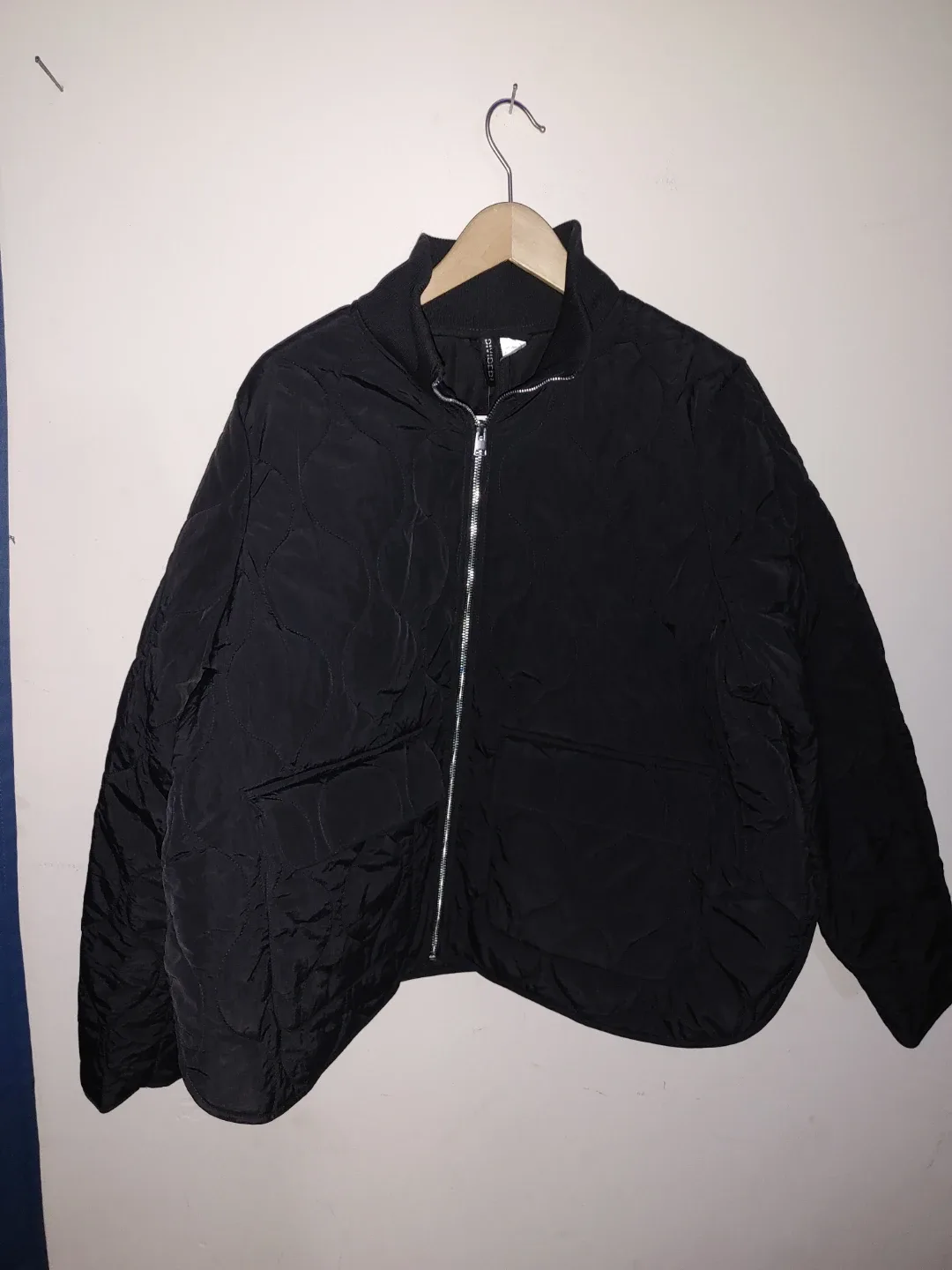 Divided XL Black Quilted Jacket - New with Tags!