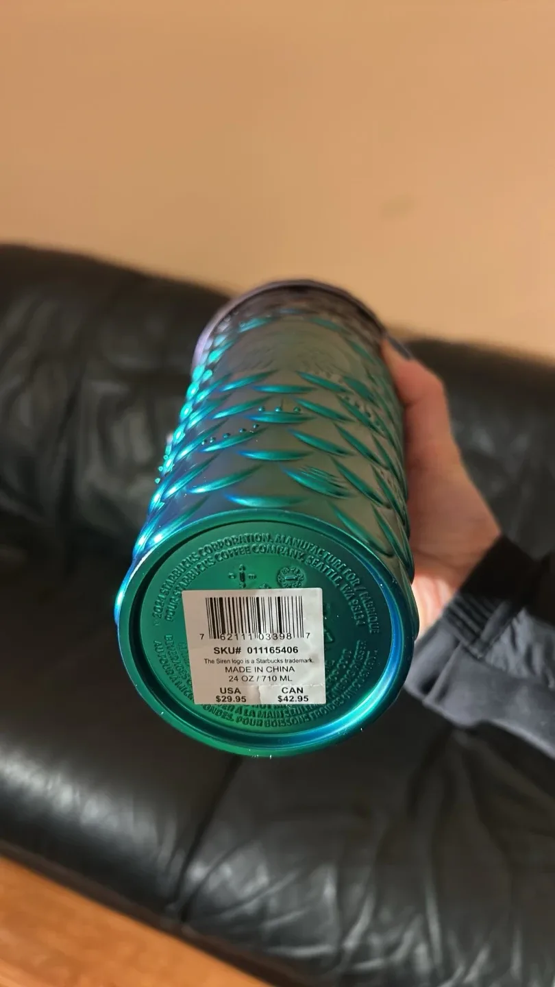 Starbucks 2025 Purple/Green Siren/Mermaid Tumbler image indicator(3)