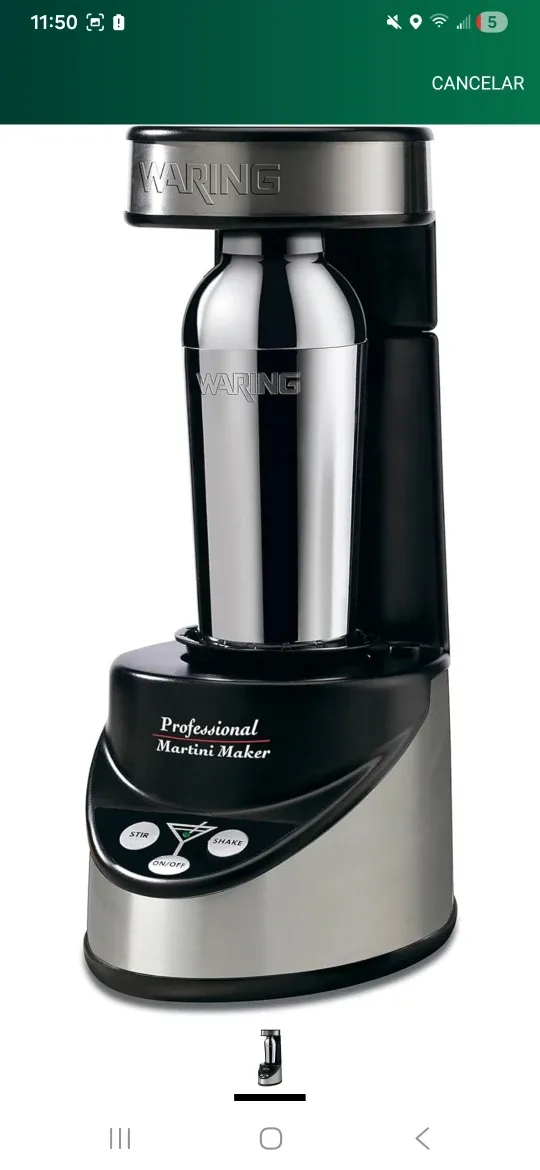 Maquina eléctrica de martini