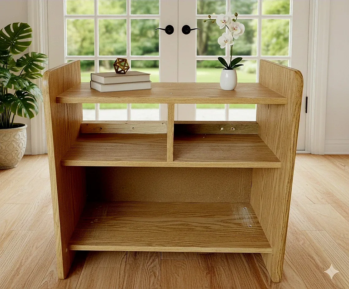 Wooden Shelf Unit ✨️