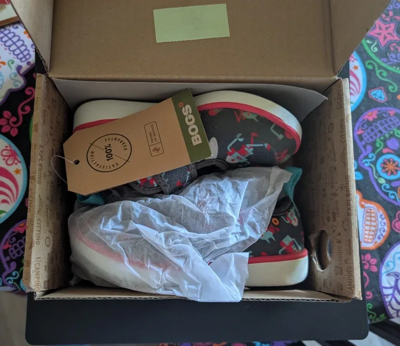 New Bogs Kickr Strap Robot Shoes - Size 9 image indicator(2)