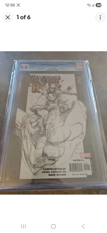 Ultimate Wolverine vs. Hulk #2 Marvel Comic