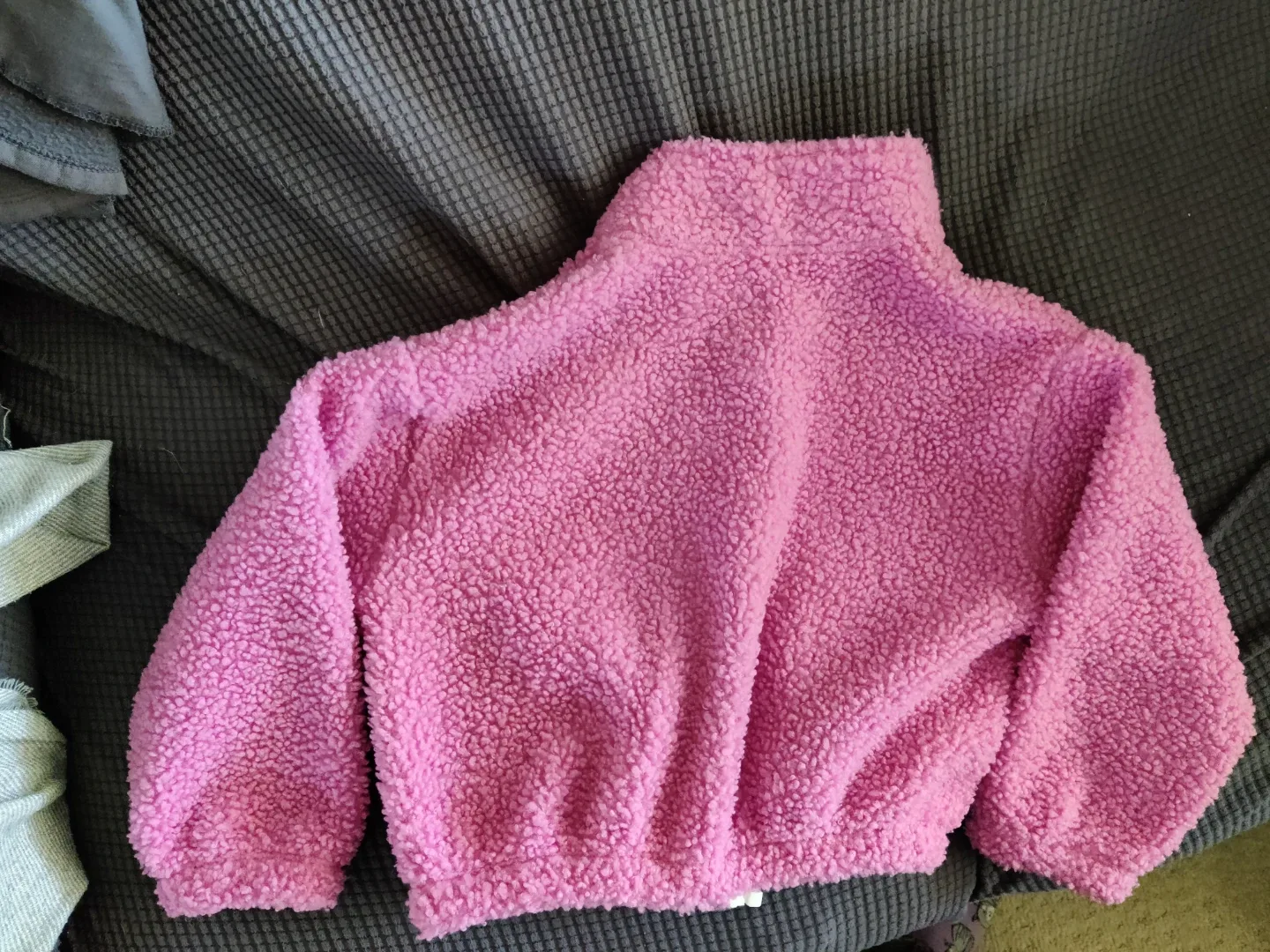 George Kids Pink Sherpa Jacket XS (4-5) image indicator(3)