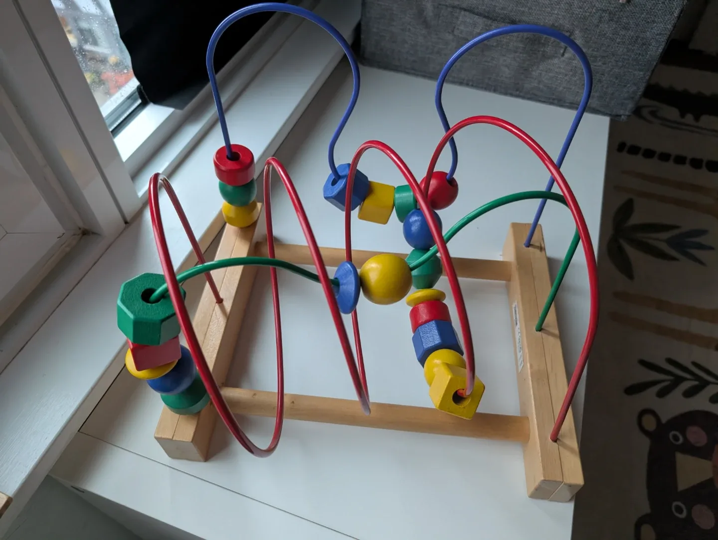 Ikea Wooden Bead Maze Toy