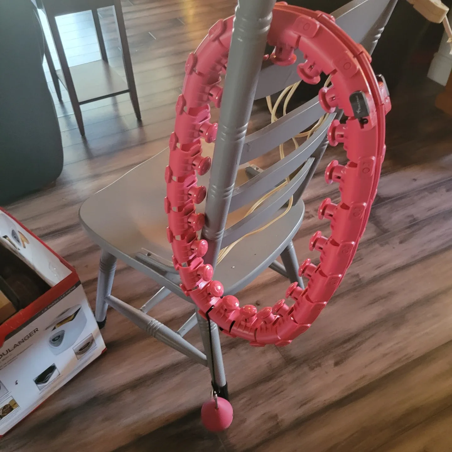 Pink Weighted Hula Hoop