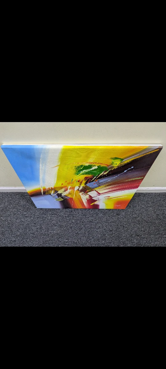 Abstract Oil painting on canvas - photo 2