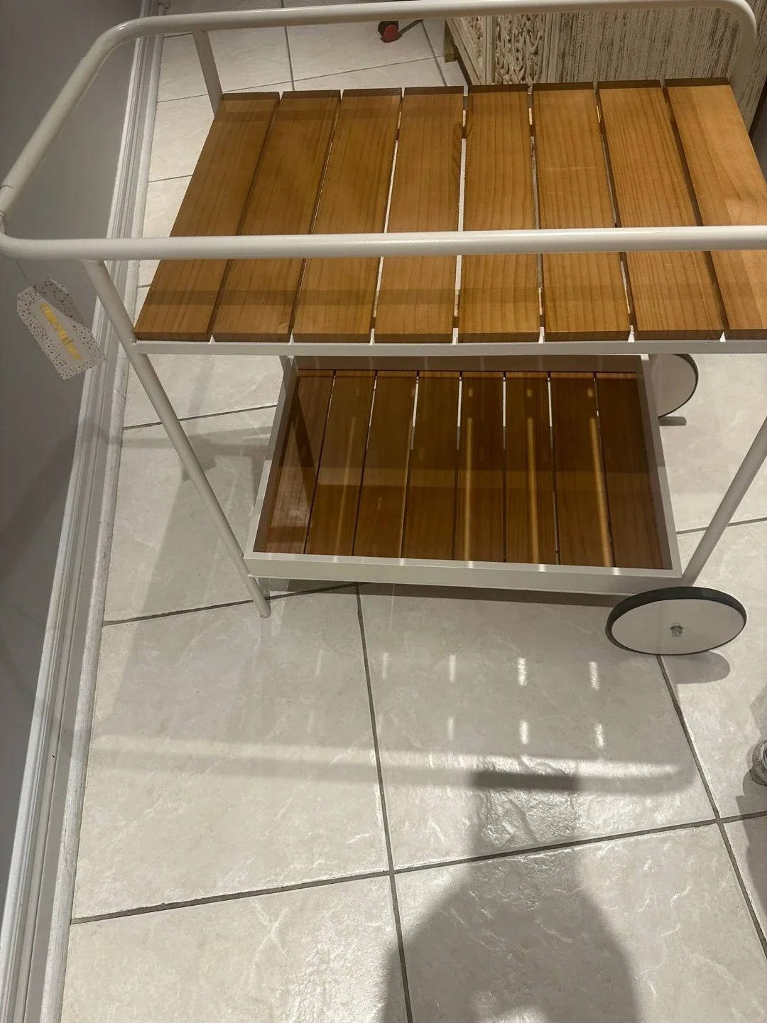 Metal/Wood Bar Cart image indicator(2)