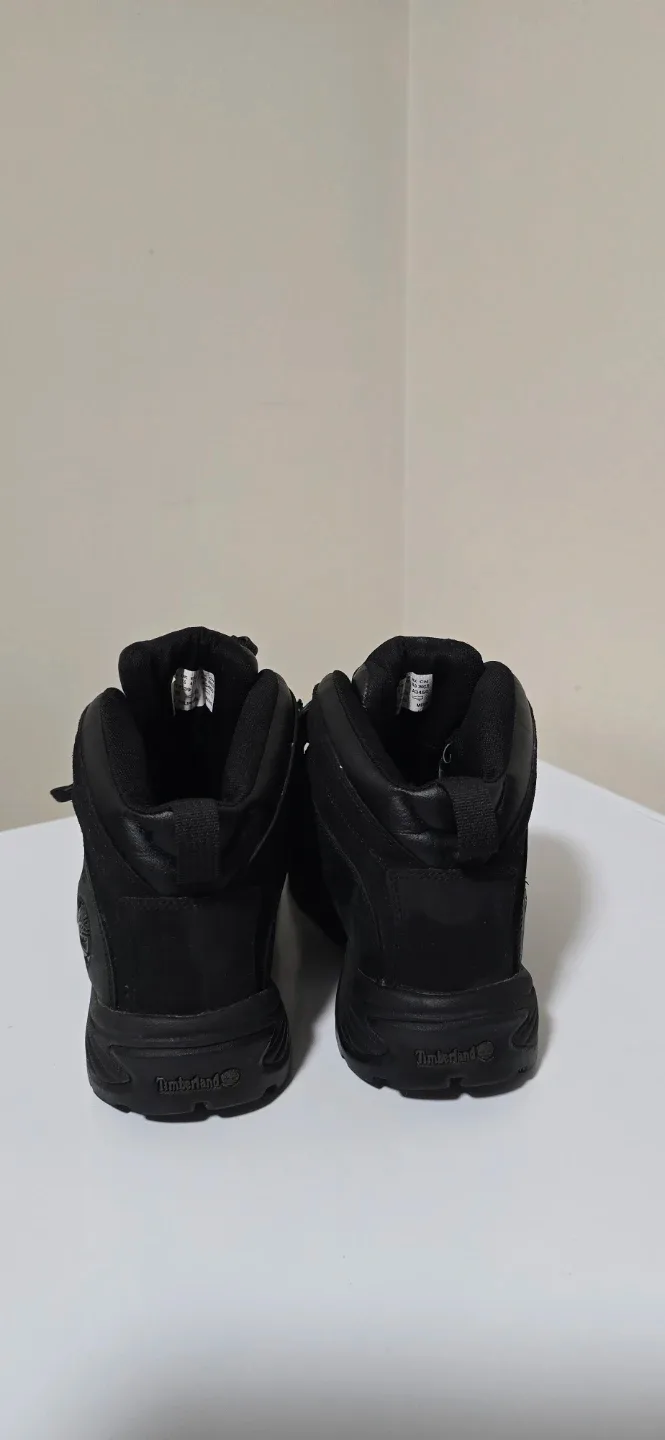 Timberland Black Leather Boots image indicator(4)