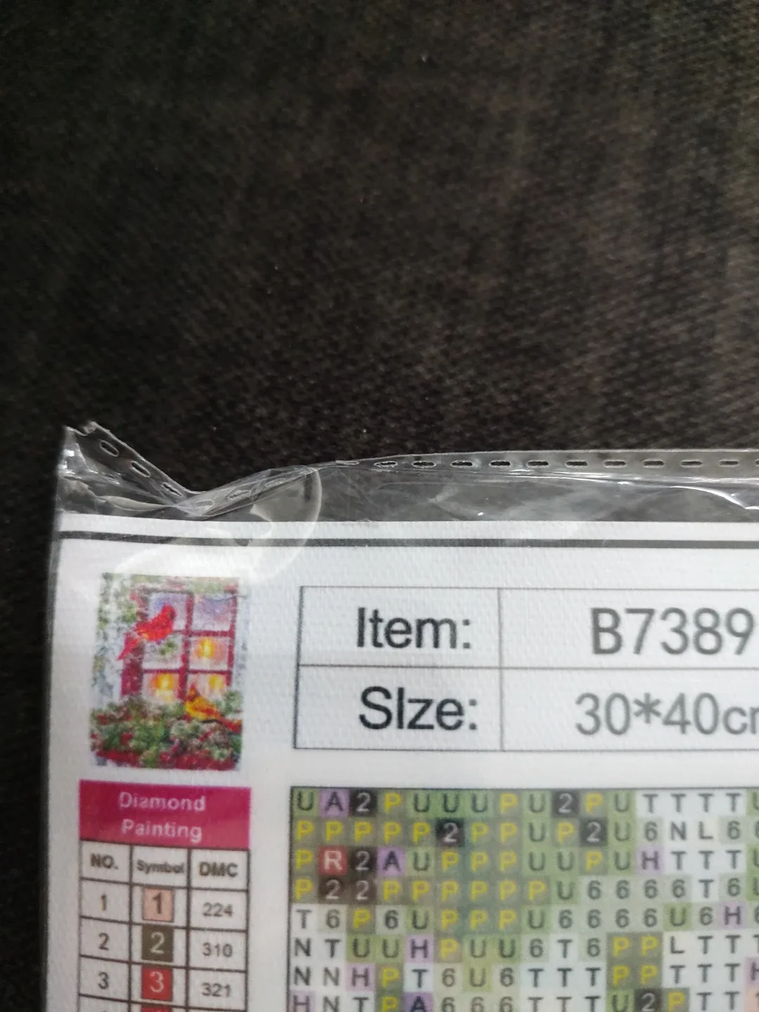 Diamond Painting Kit - Cardinals at Window image indicator(2)