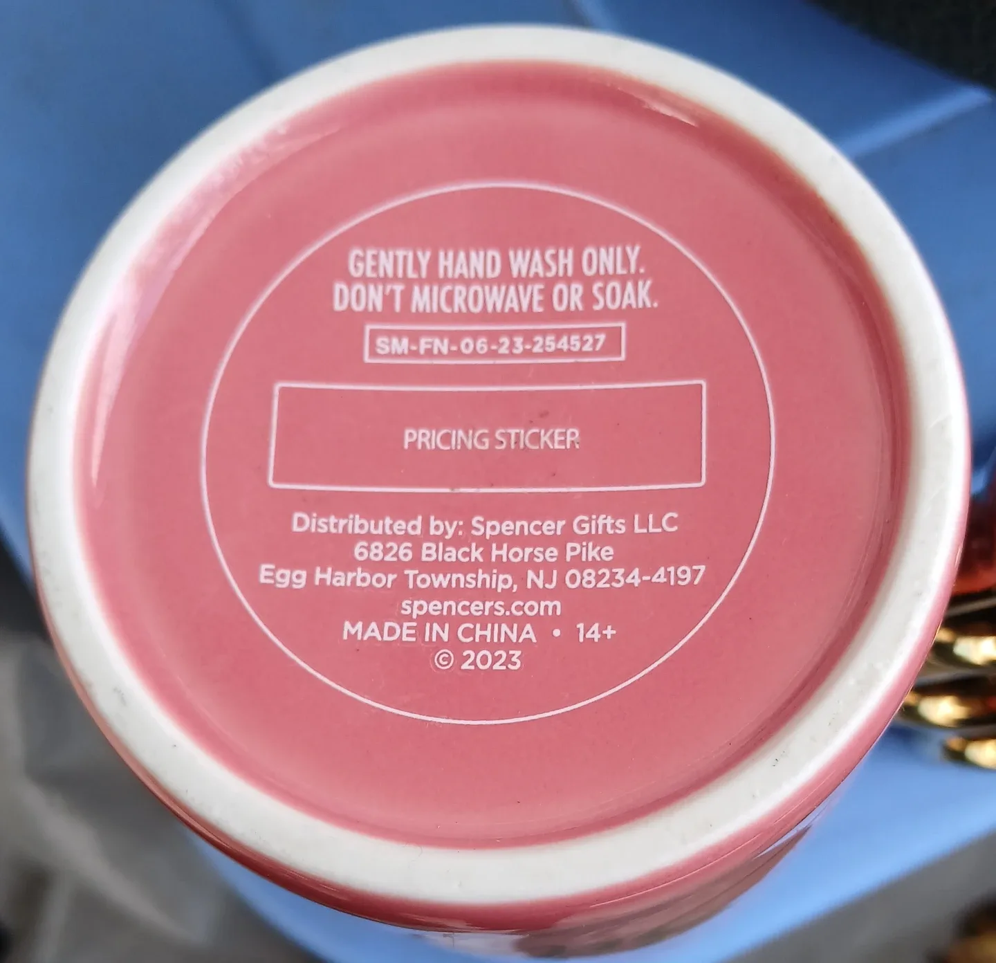 Spencer Gifts "Game Time" Mug image indicator(2)