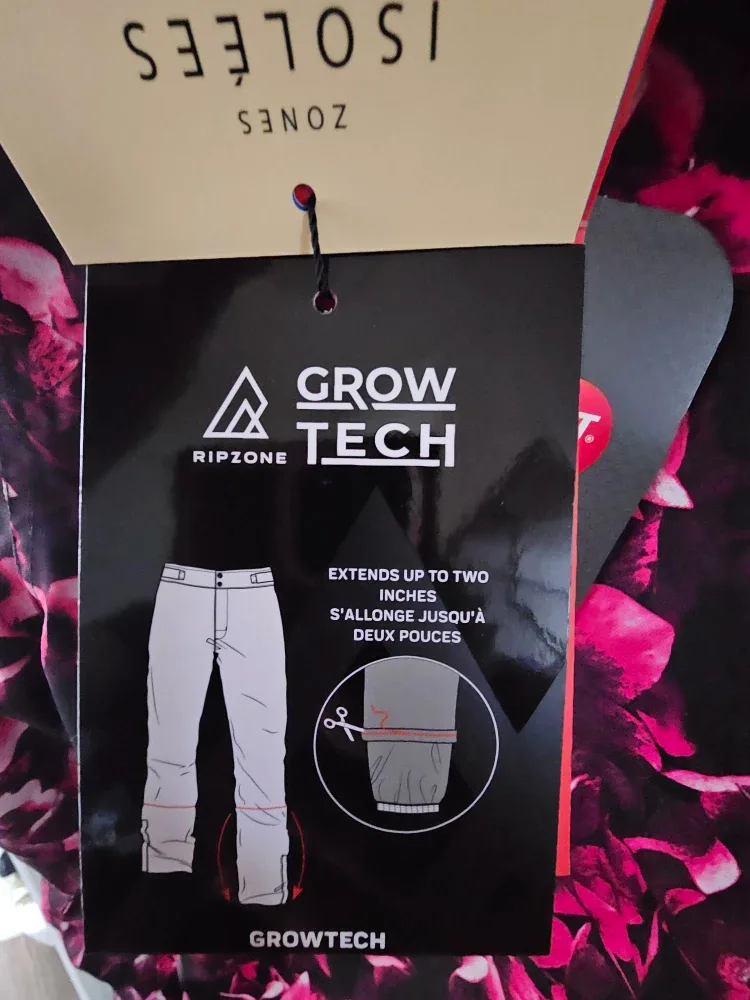 Ripzone Redrock Bib Winter Pant - Love Potion Floral, Size M image indicator(9)