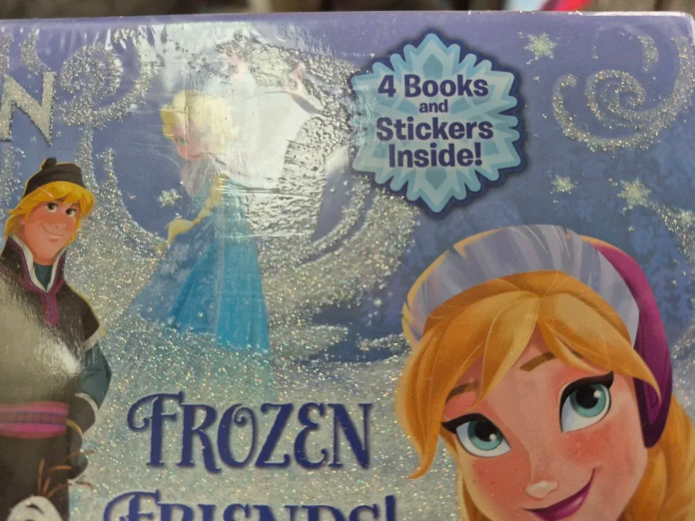 Disney Frozen Friends! 4 Books & Stickers image indicator(2)