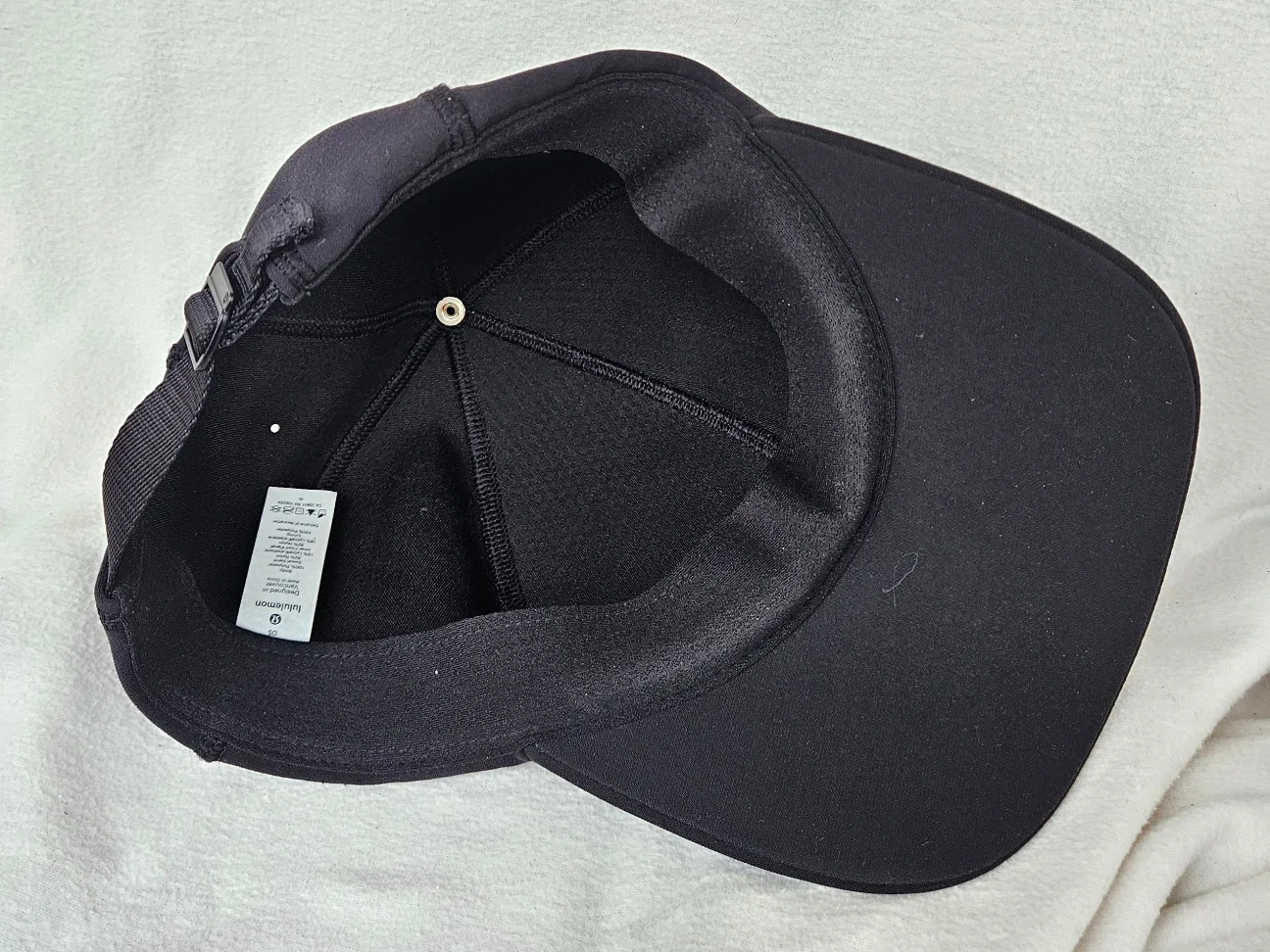 Lululemon Adjustable Baseball Cap Black image indicator(6)