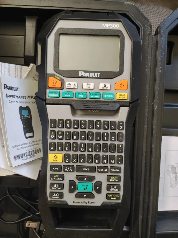 Panduit MP300 Label Printer image indicator(3)