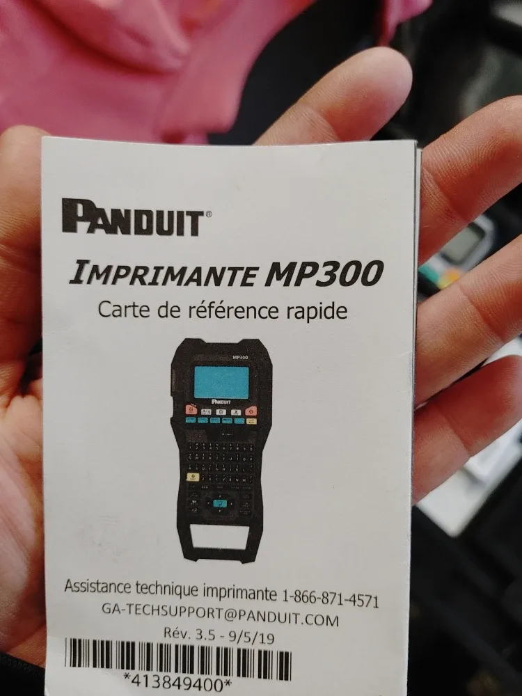 Panduit MP300 Label Printer image indicator(4)