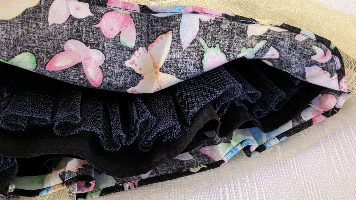 Girl dress Butterfly Print image indicator(6)