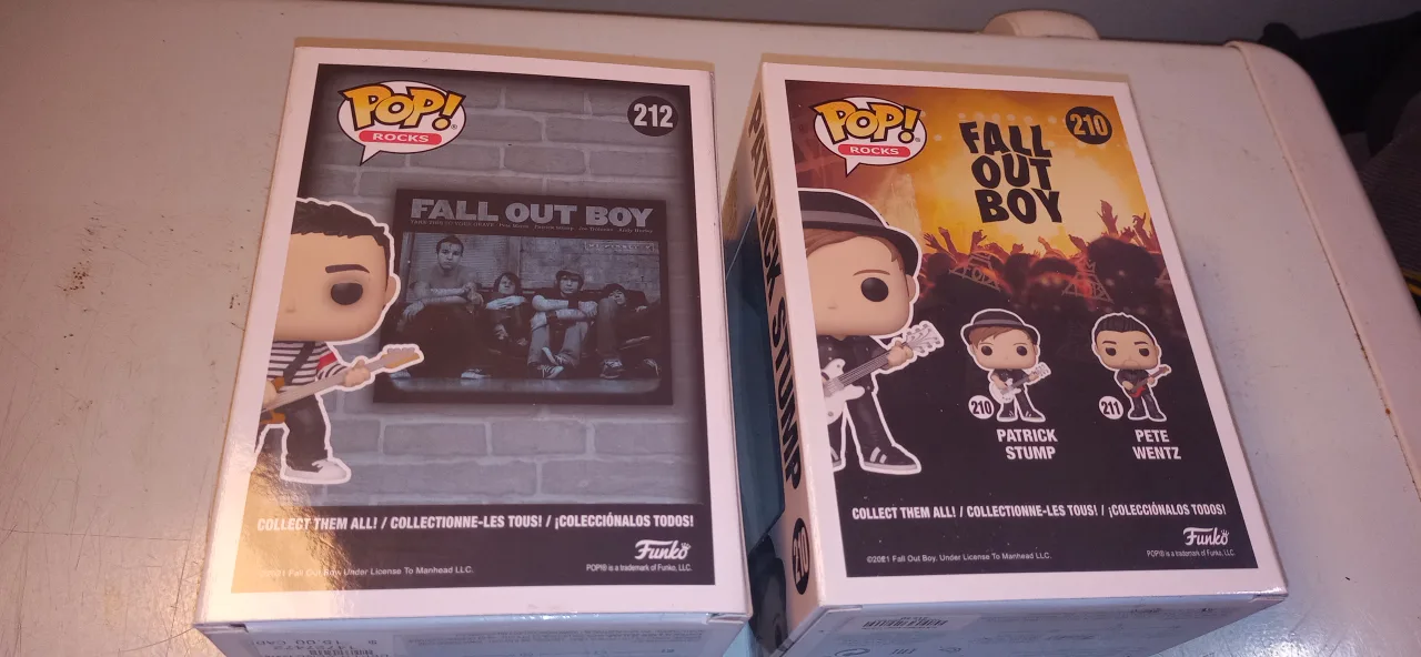 Pops Fall out Boy figures limited. image indicator(3)
