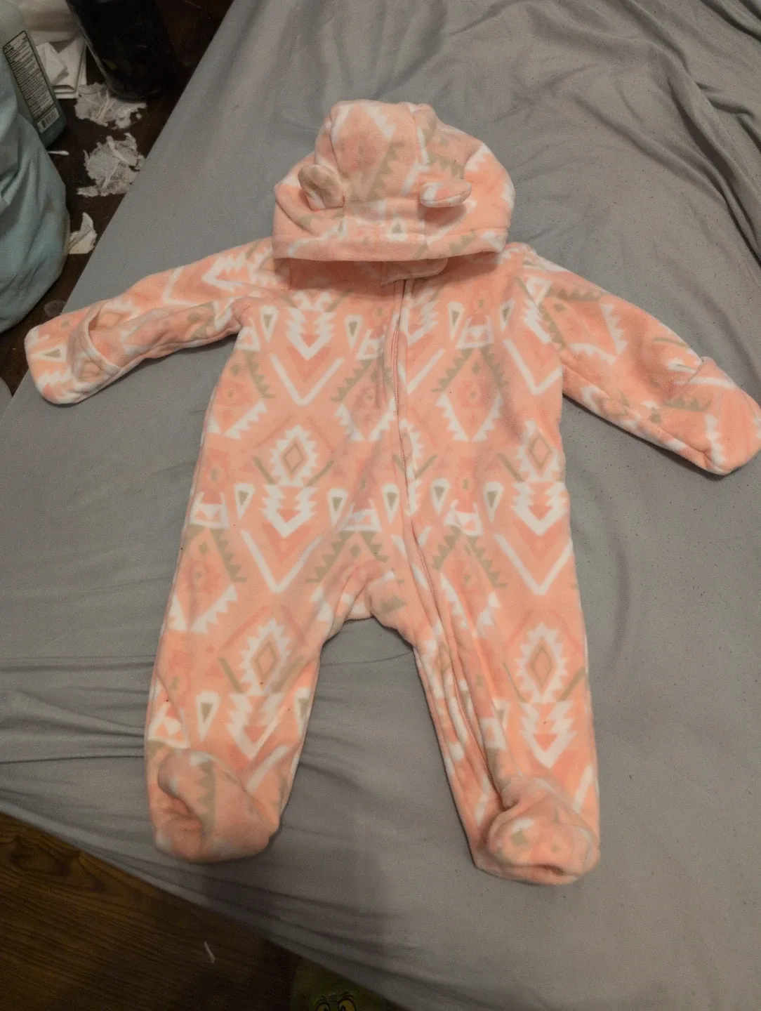 Carter's 3 Months Baby Fleece Footed Pajamas