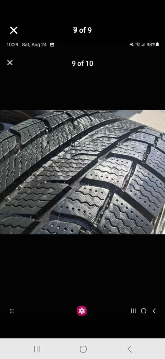 Set of 4 Michelin Winter Tires & Rims (245/65R17 5×114.3) image indicator(5)