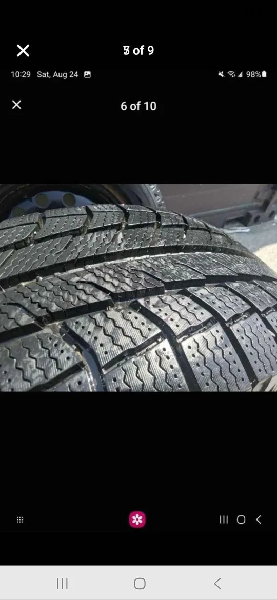 Set of 4 Michelin Winter Tires & Rims (245/65R17 5×114.3) image indicator(7)