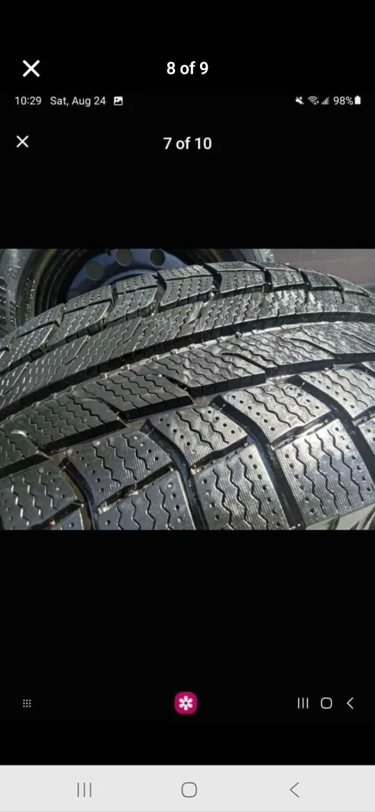 Set of 4 Michelin Winter Tires & Rims (245/65R17 5×114.3) image indicator(8)