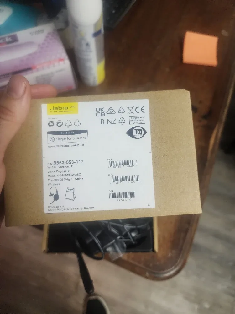 Jabra Engage 65 Wireless Headset w/ Box