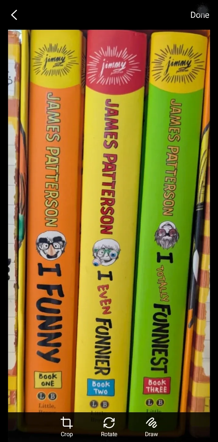 James Patterson I Funny Book Series