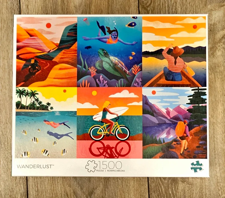 Buffalo Games Wanderlust 1500 Piece Puzzle