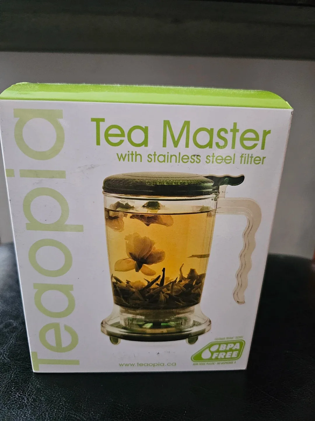 Brand New Teapopia Tea Master with Stainless Steel Filter