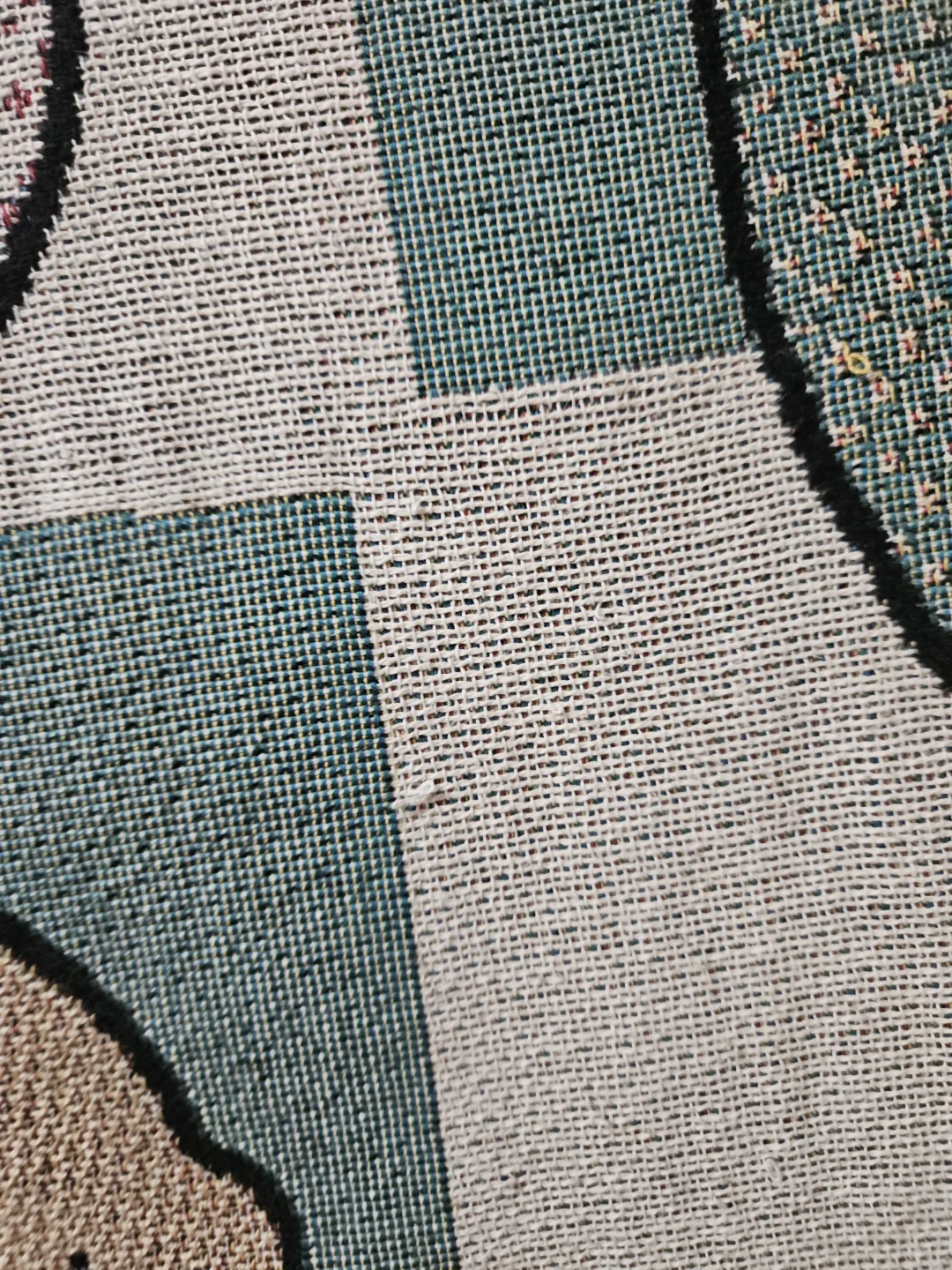 "The Picnic" throw tapestry blanket (Natali Koromoto) 🥕 - photo 4
