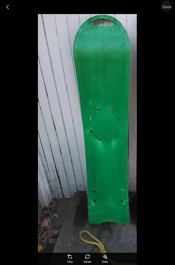 🔥VINTAGE Norca Hog Dogger (Sno-Hog) Snowboard 🍉 image indicator(7)