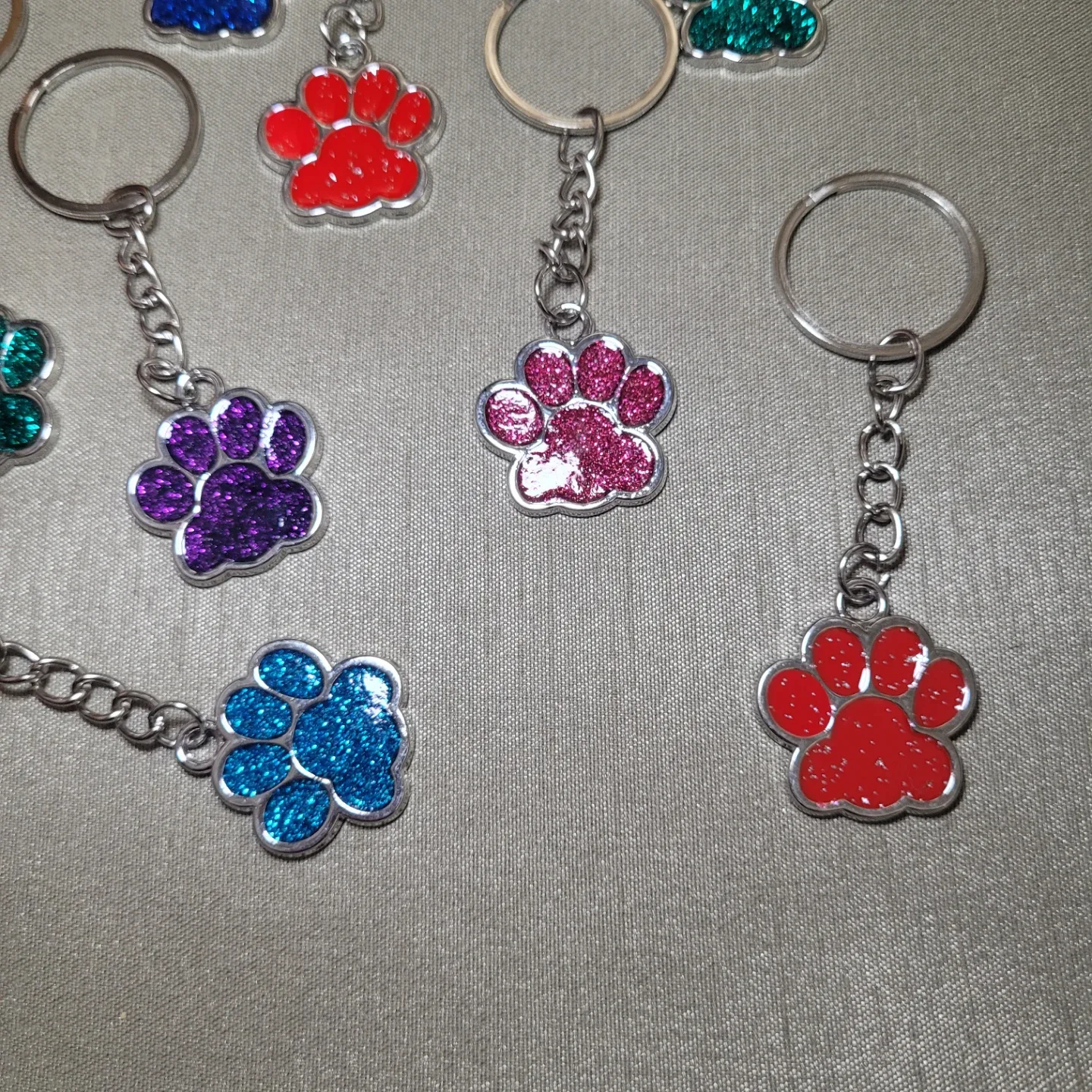Paw Keychains Brand New without Tags 3.00 or 2 for 5.00 image indicator(7)
