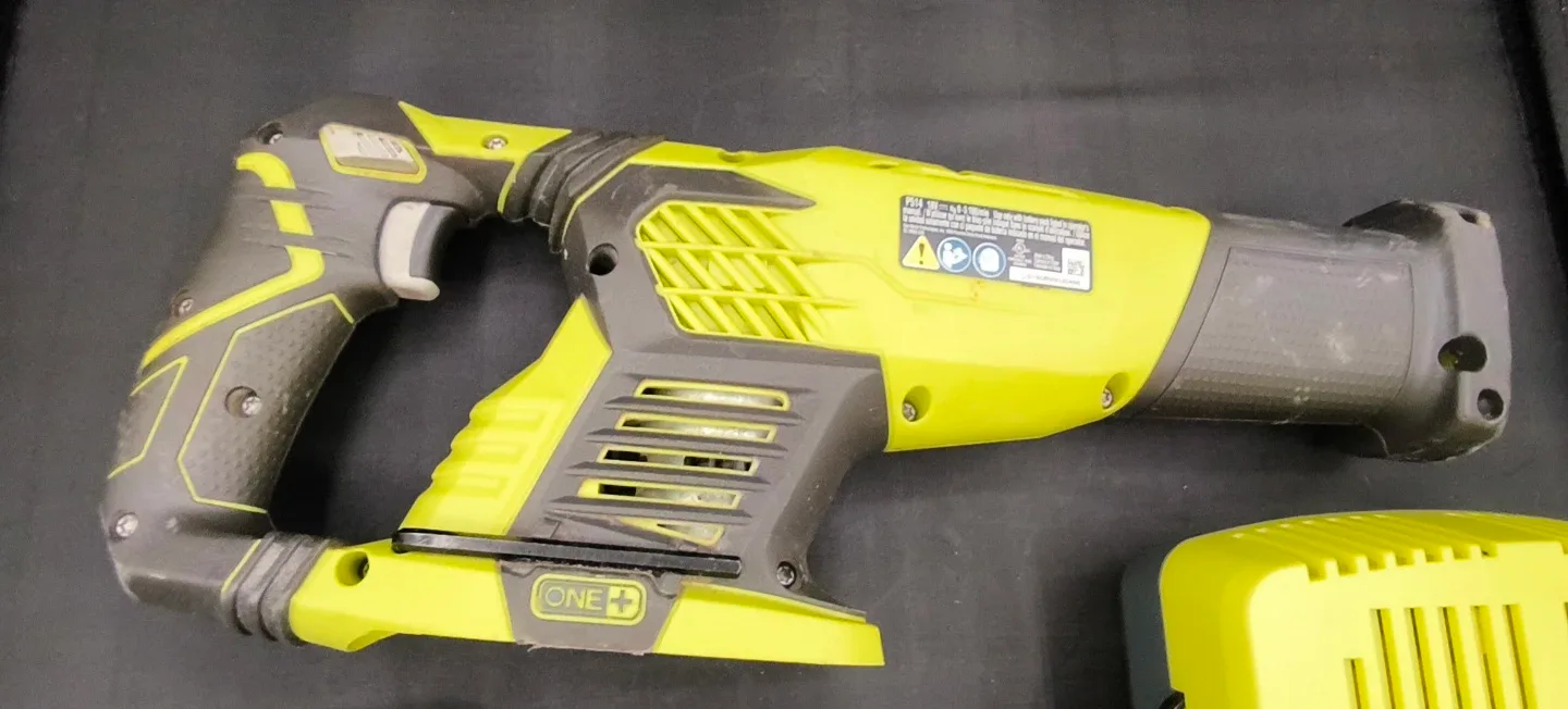 Ryobi One+ Reciprocating Saw, Charger, Battery image indicator(6)