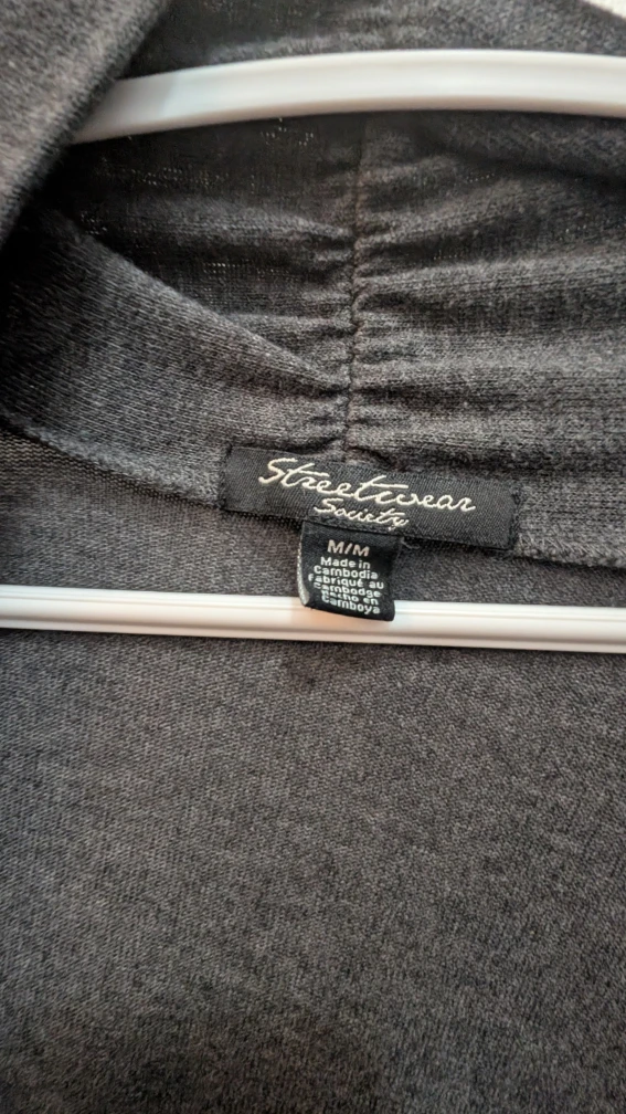 Streetwear Society Cardigan - Size M - photo 2